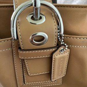 Coach leather bag!